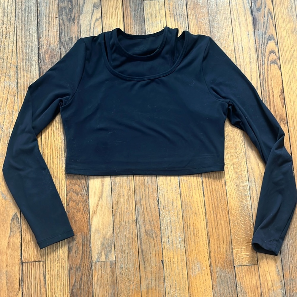 Long Sleeve Activewear Ibody Crop Top